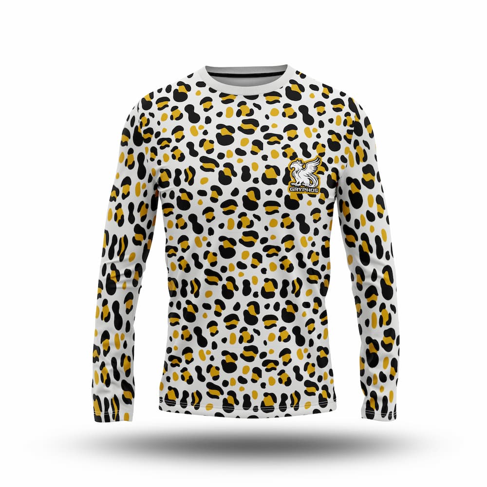 Jersey Animal Print Gold