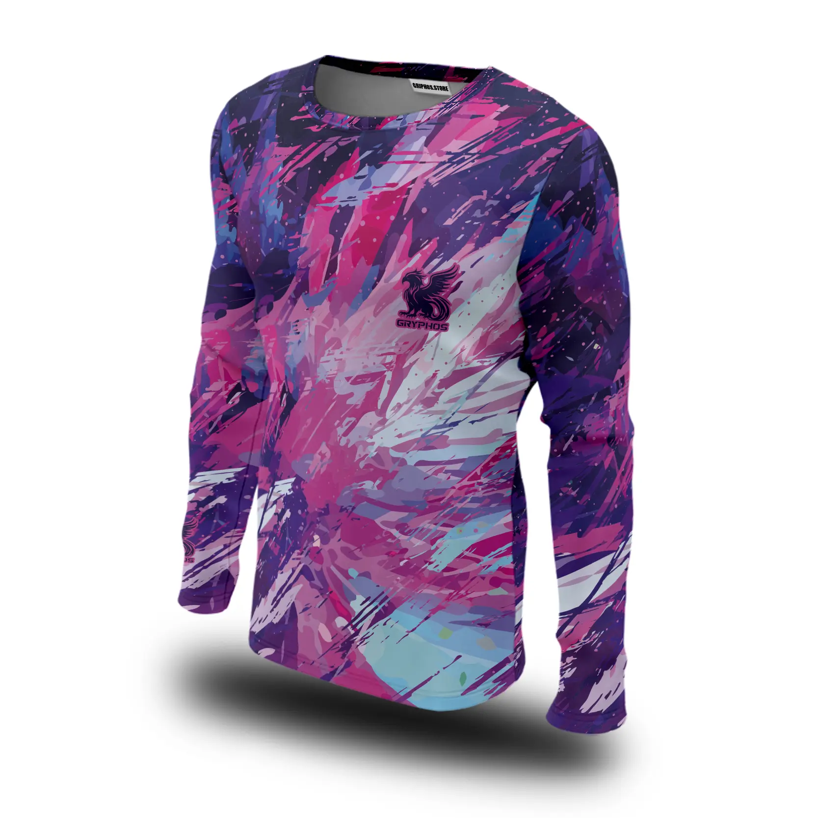 a long sleeved shirt with a design on it