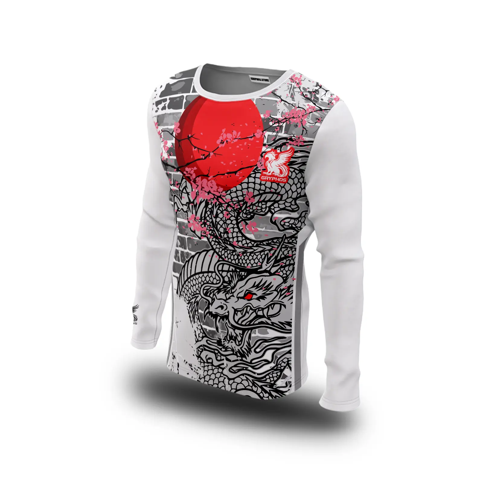 Jersey BMX Manga Larga GRYPHOS Dragón Japonés