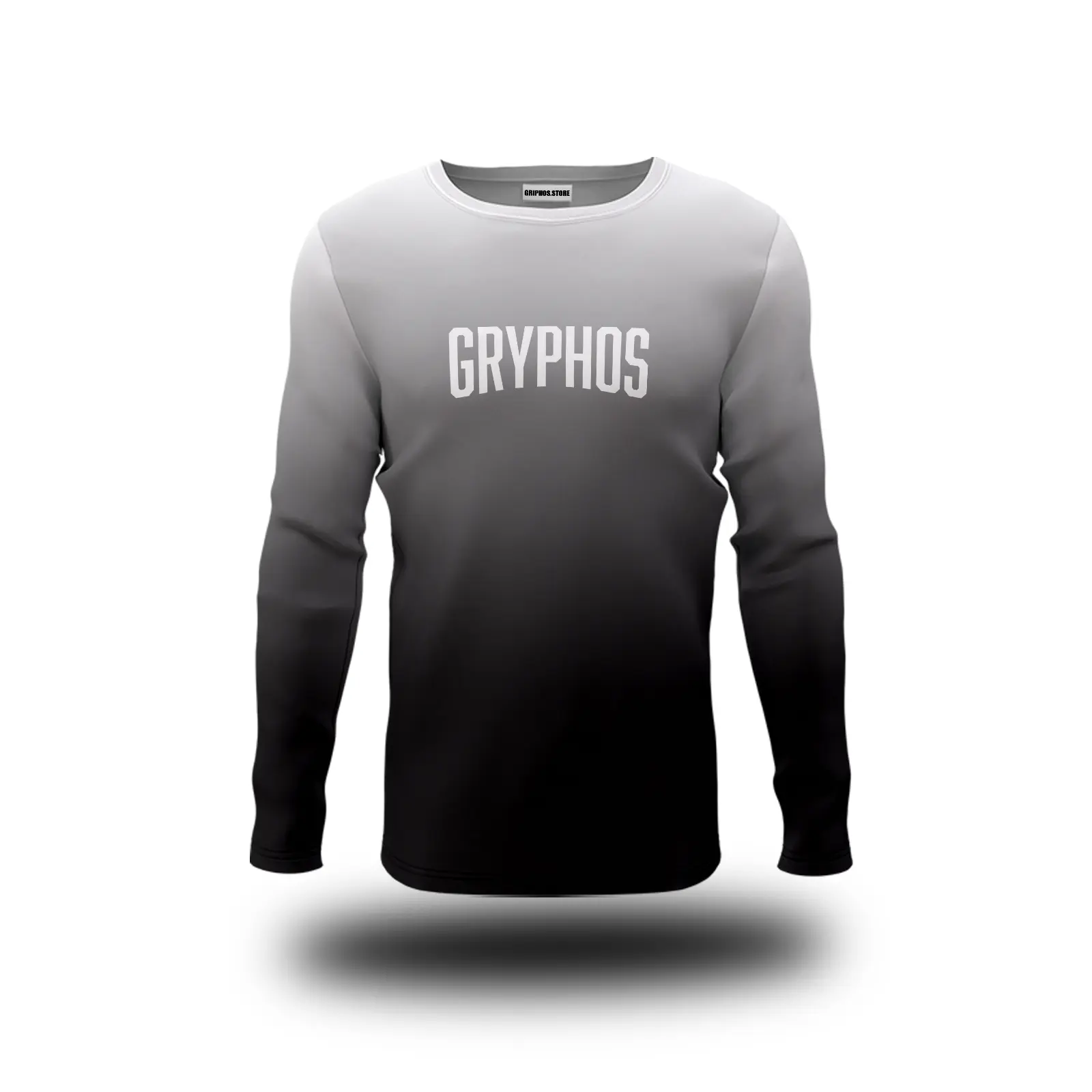 jersey degradado blanco negro