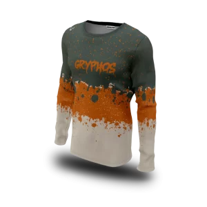 jersey splash verde naranja