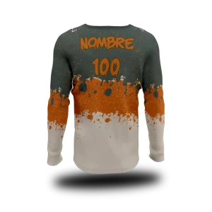 jersey splash verde naranja